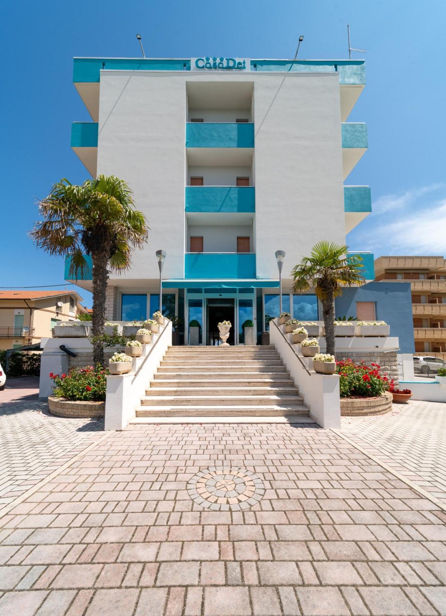 Hotel Casadei Fano Bagian luar foto